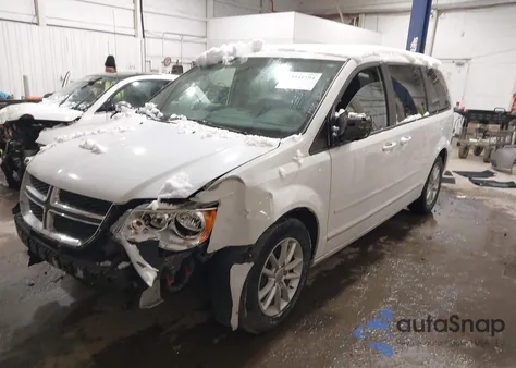 2014 Dodge Grand Caravan Sxt из США, поврежденный, VIN 2C4RDGCG1ER203053